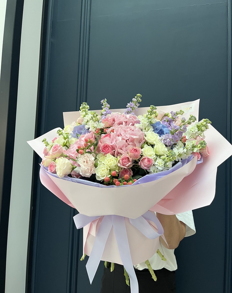 Bouquet "Dawn in Pastel"