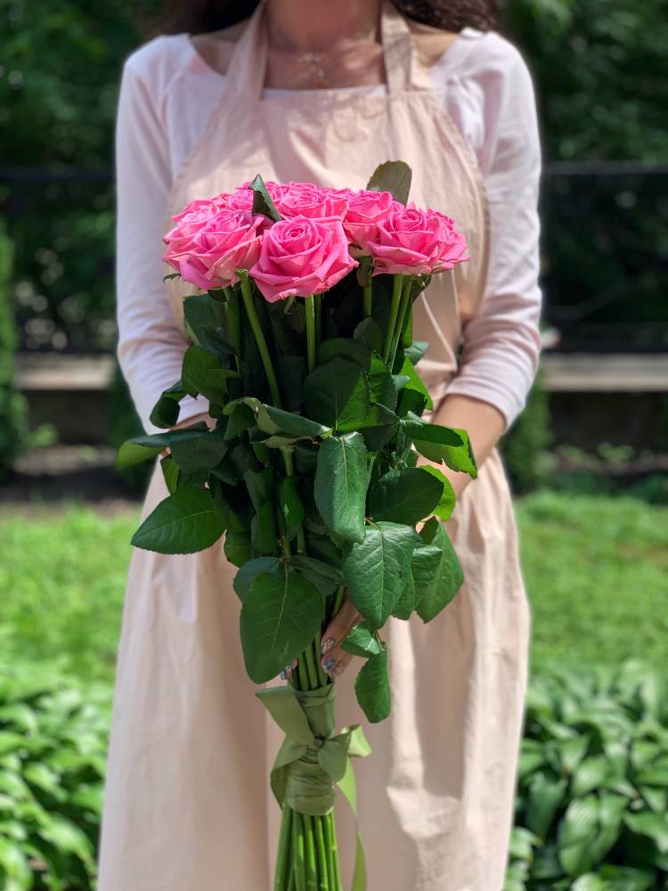Bouquet of 21 Pink Roses